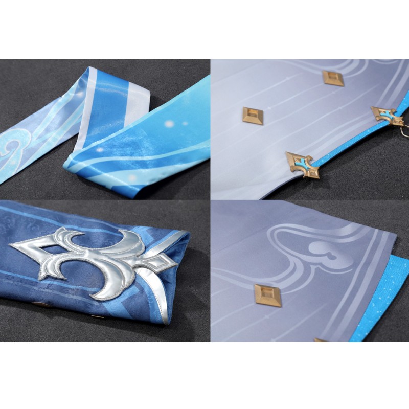 Genshin Impact Neuvillette Costume Game Male Cosplay Suit