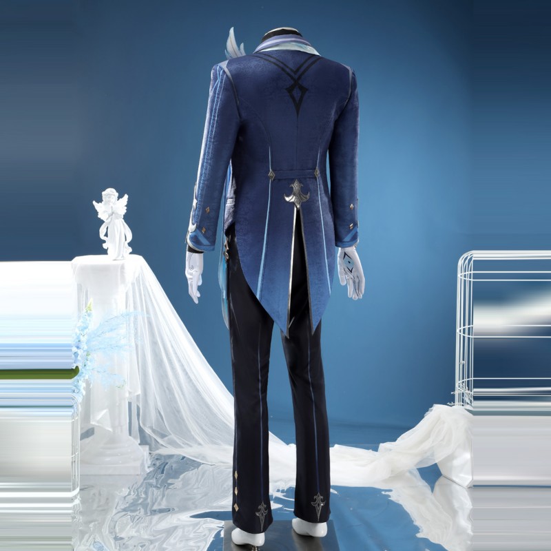 Genshin Impact Neuvillette Costume Game Male Cosplay Suit