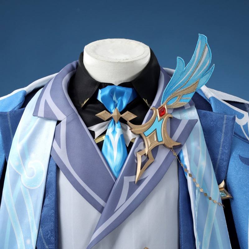 Genshin Impact Neuvillette Costume Game Male Cosplay Suit