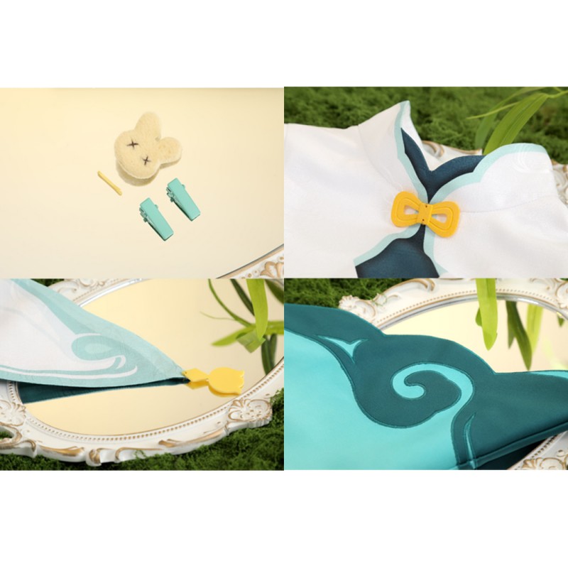 Genshin Impact Yaoyao Cosplay Costume Game Women Suit