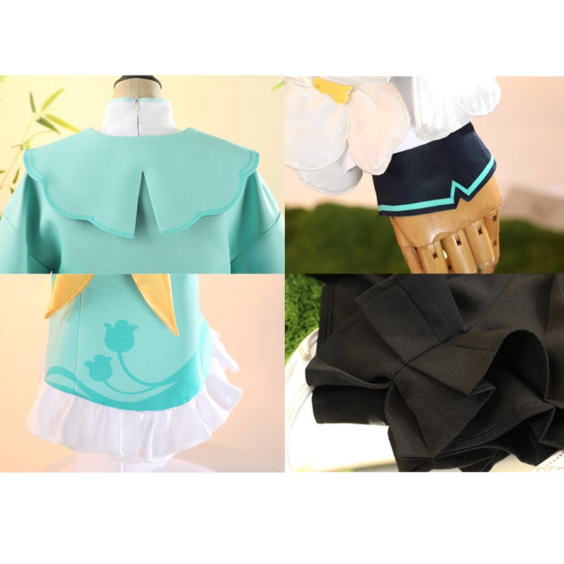 Genshin Impact Yaoyao Cosplay Costume Game Women Suit