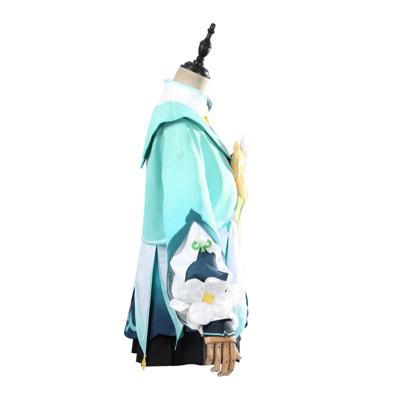 Genshin Impact Yaoyao Cosplay Costume Game Women Suit