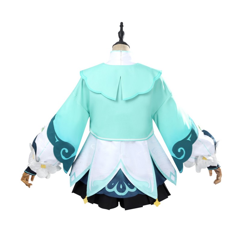 Genshin Impact Yaoyao Cosplay Costume Game Women Suit
