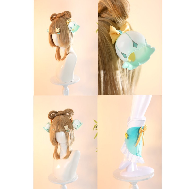 Genshin Impact Yaoyao Cosplay Costume Game Women Suit