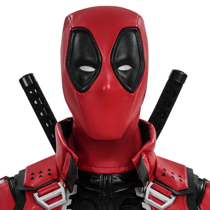 Marvel Rivals Deadpool Cosplay Costumes Red Halloween Suit