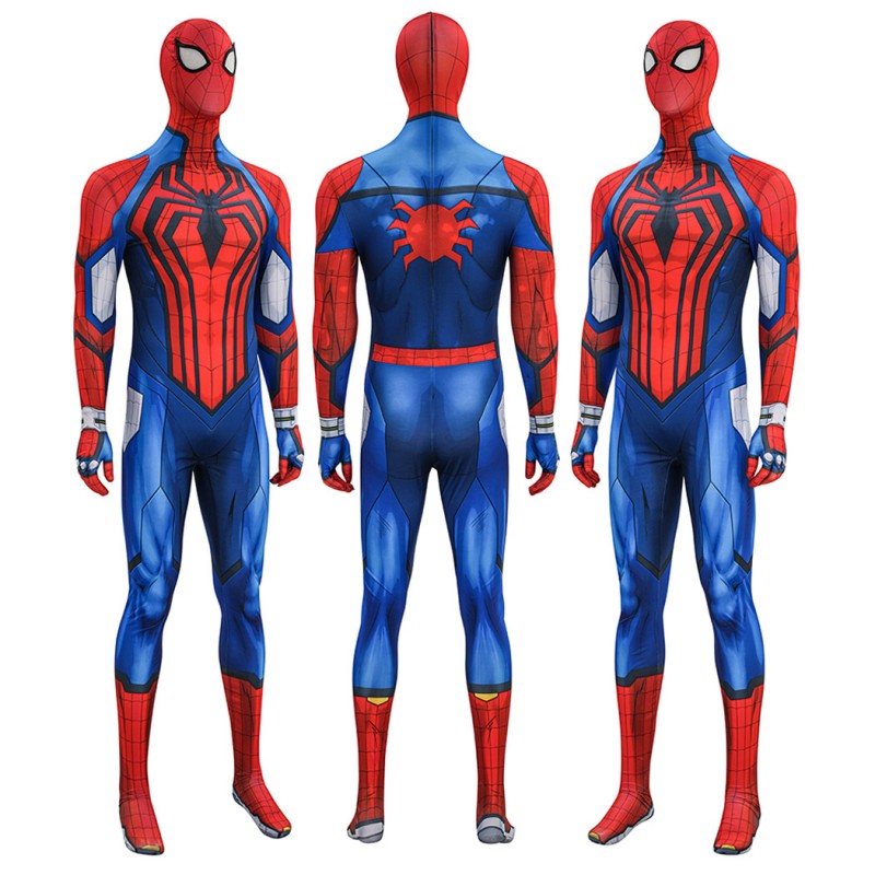 Marvel Tokon Fighting Souls Jumpsuit Spider-Man Cosplay Costumes Printed Suit