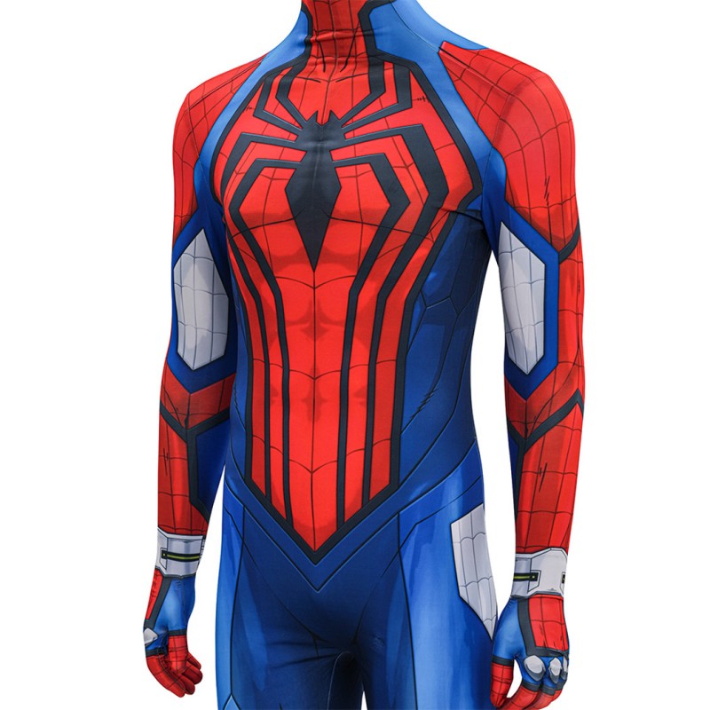 Marvel Tokon Fighting Souls Jumpsuit Spider-Man Cosplay Costumes Printed Suit