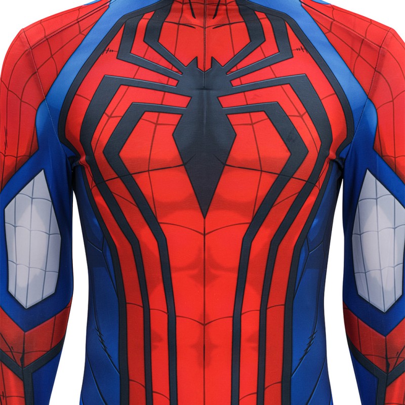 Marvel Tokon Fighting Souls Jumpsuit Spider-Man Cosplay Costumes Printed Suit