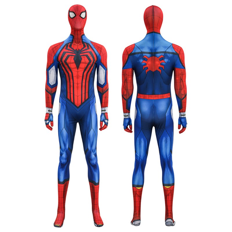 Marvel Tokon Fighting Souls Jumpsuit Spider-Man Cosplay Costumes Printed Suit