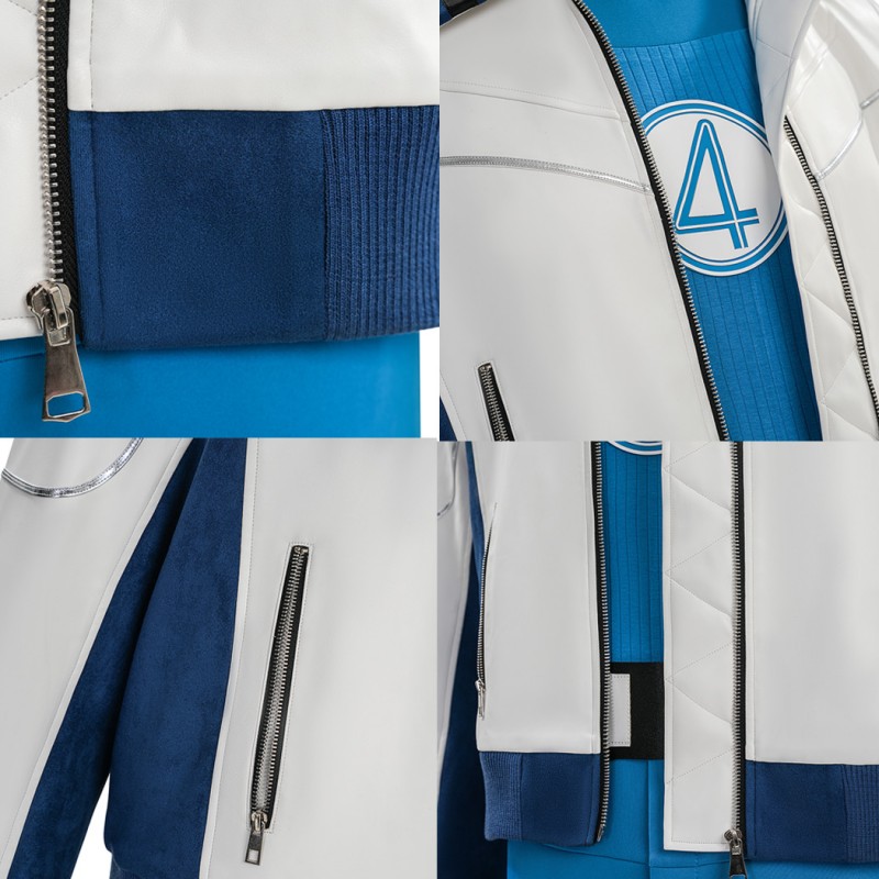 Avengers 5 Doomsday Mister Fantastic Cosplay Costume Reed Richards Halloween Suit