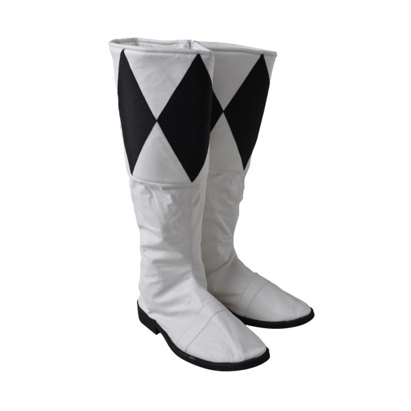 Multiple Colors Power Rangers Boots Mighty Morphin Shoes MMPR Cosplay ...