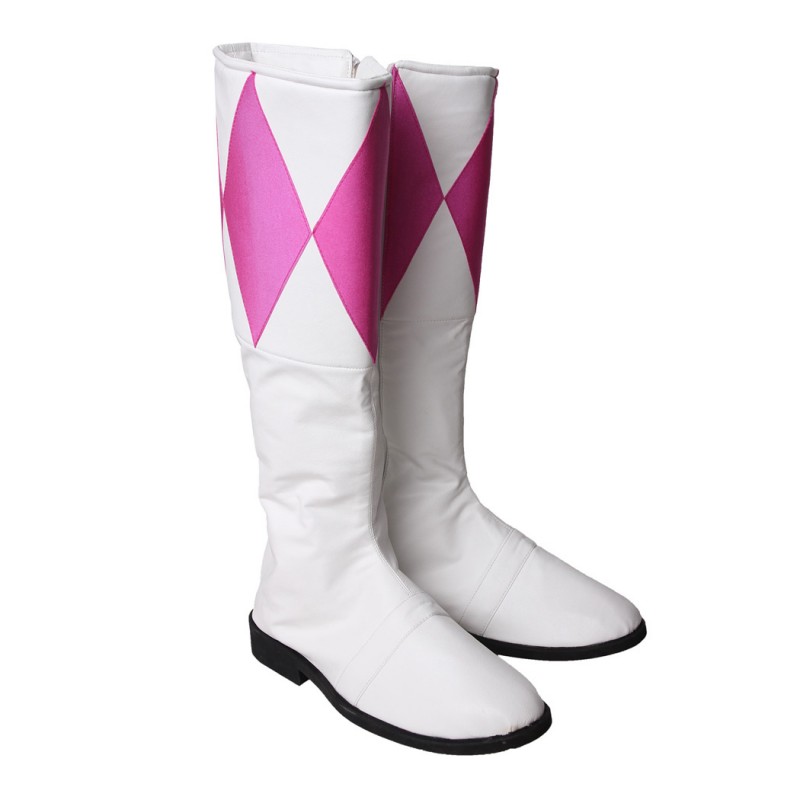 Power Rangers Boot Pattern Multiple Colors Power Rangers Boots Mighty Morphin Shoes MMPR Cosplay ...