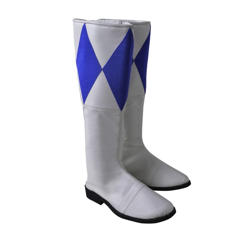 Multiple Colors Power Rangers Boots Mighty Morphin Shoes MMPR Cosplay Costumes
