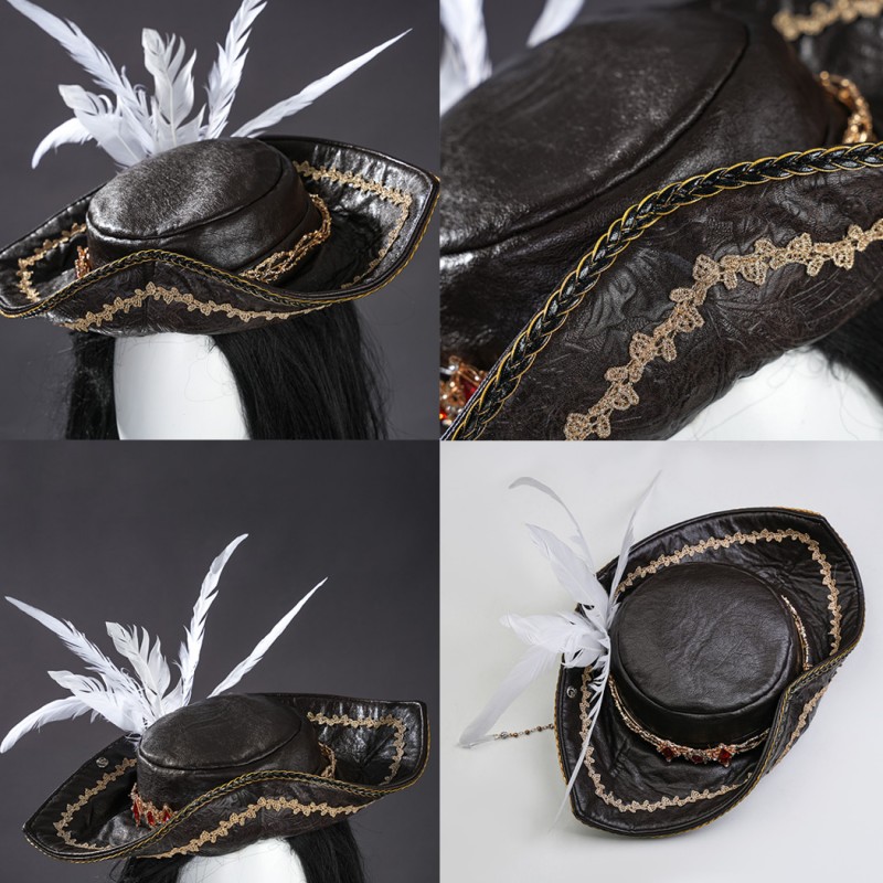 Love and Deepspace Silver Winged Demon Cosplay Costume Women Dress Outfit