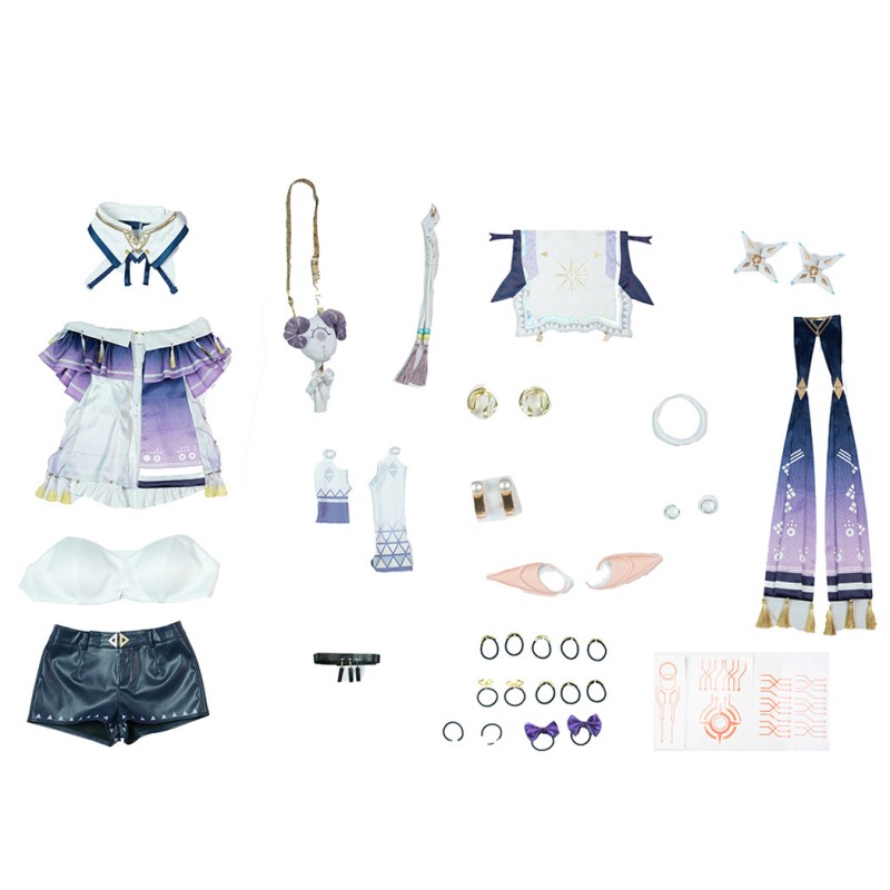 Wuthering Waves Sigilica Cosplay Costume Women Dress Outfit