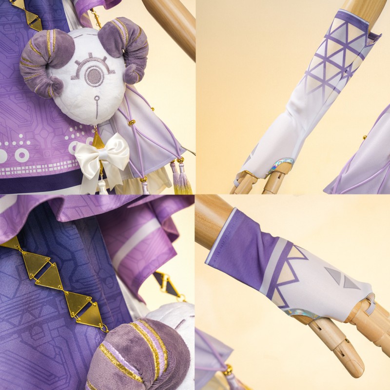 Wuthering Waves Sigilica Cosplay Costume Women Dress Outfit