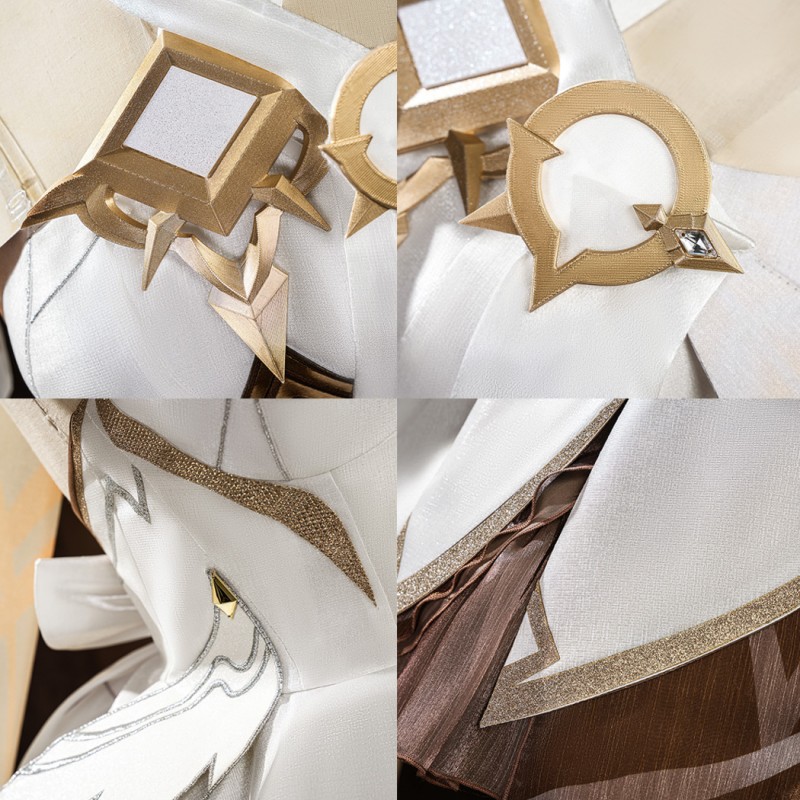 Genshin Impact Lumine Costume Female Cosplay Suit