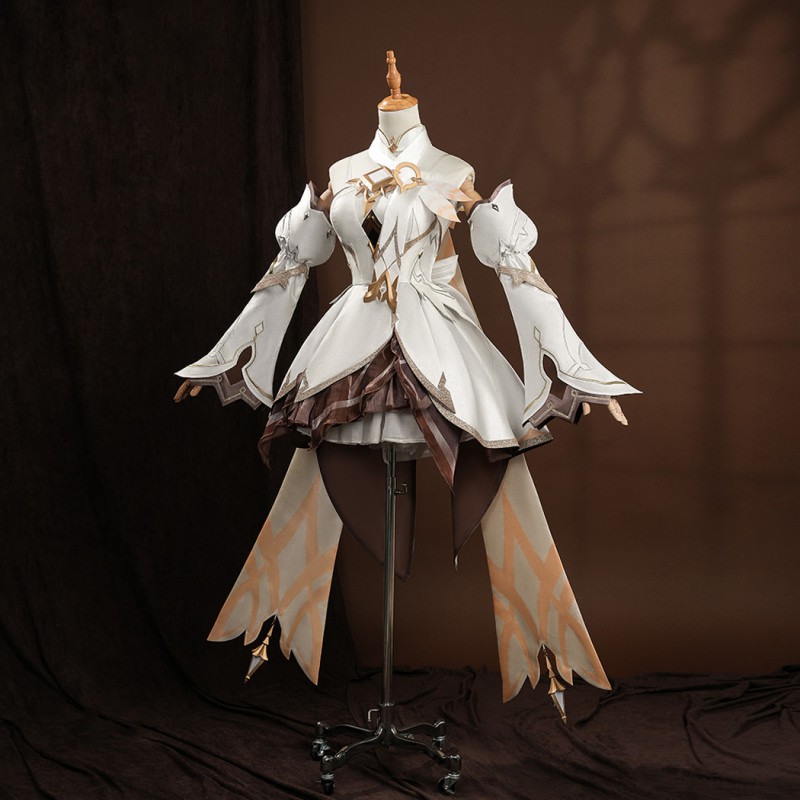 Genshin Impact Lumine Costume Female Cosplay Suit