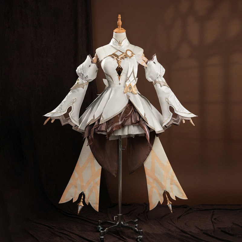 Genshin Impact Lumine Costume Female Cosplay Suit