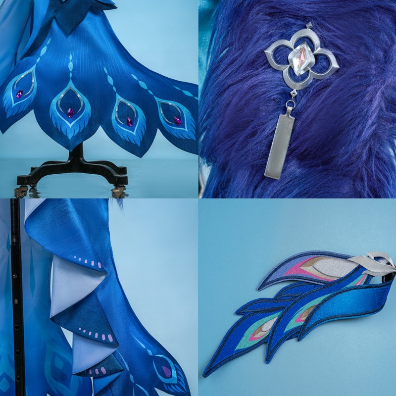 Honkai Star Rail Yao Guang Cosplay Costume Women Dress Suit