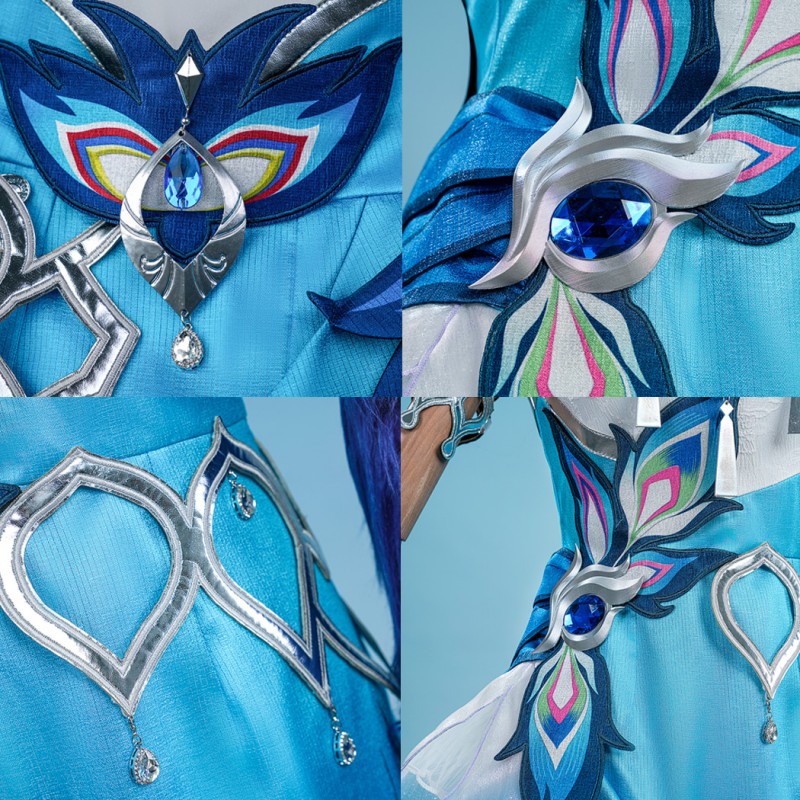Honkai Star Rail Yao Guang Cosplay Costume Women Dress Suit