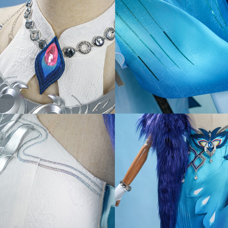 Honkai Star Rail Yao Guang Cosplay Costume Women Dress Suit