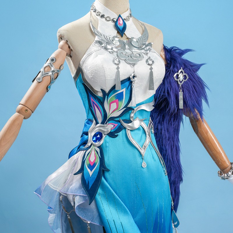 Honkai Star Rail Yao Guang Cosplay Costume Women Dress Suit
