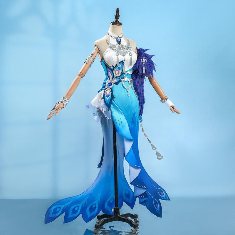 Honkai Star Rail Yao Guang Cosplay Costume Women Dress Suit