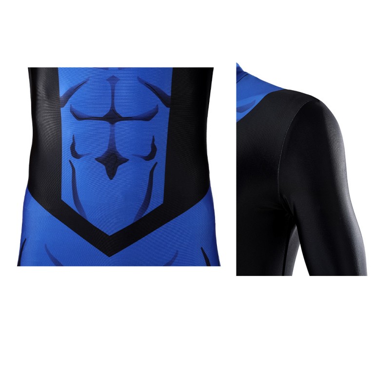 Invincible Season 4 Mark Grayson Cosplay Costume Printed Jumpsuit Superhero Suit