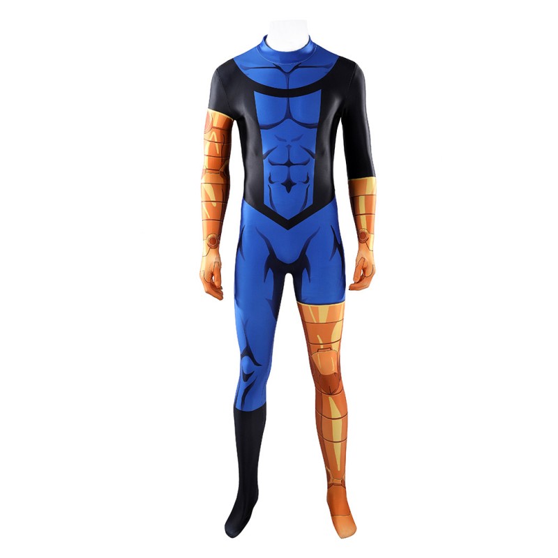 Invincible Season 4 Mark Grayson Cosplay Costume Printed Jumpsuit Superhero Suit