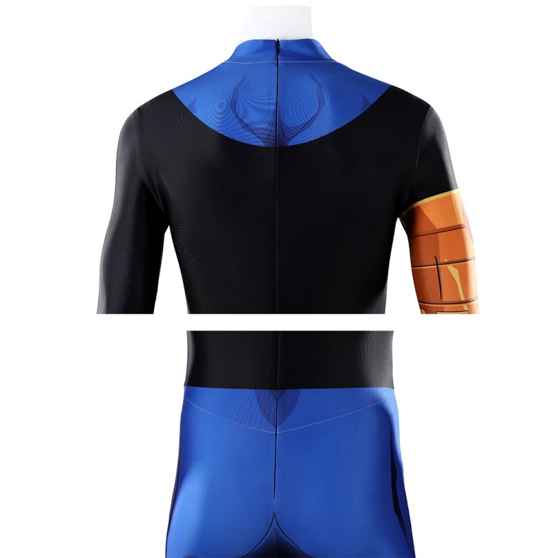 Invincible Season 4 Mark Grayson Cosplay Costume Printed Jumpsuit Superhero Suit