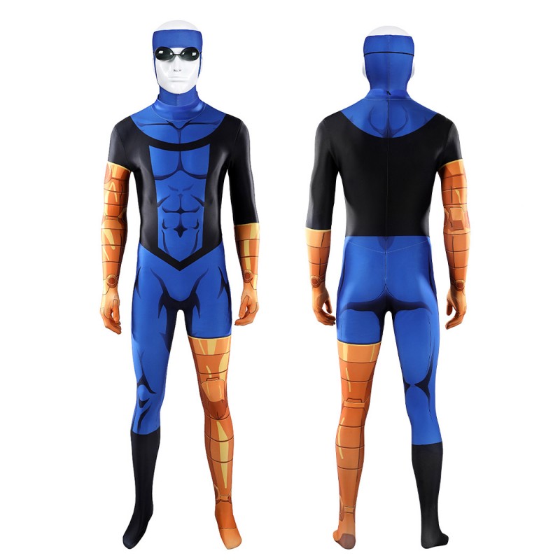 Invincible Season 4 Mark Grayson Cosplay Costume Printed Jumpsuit Superhero Suit