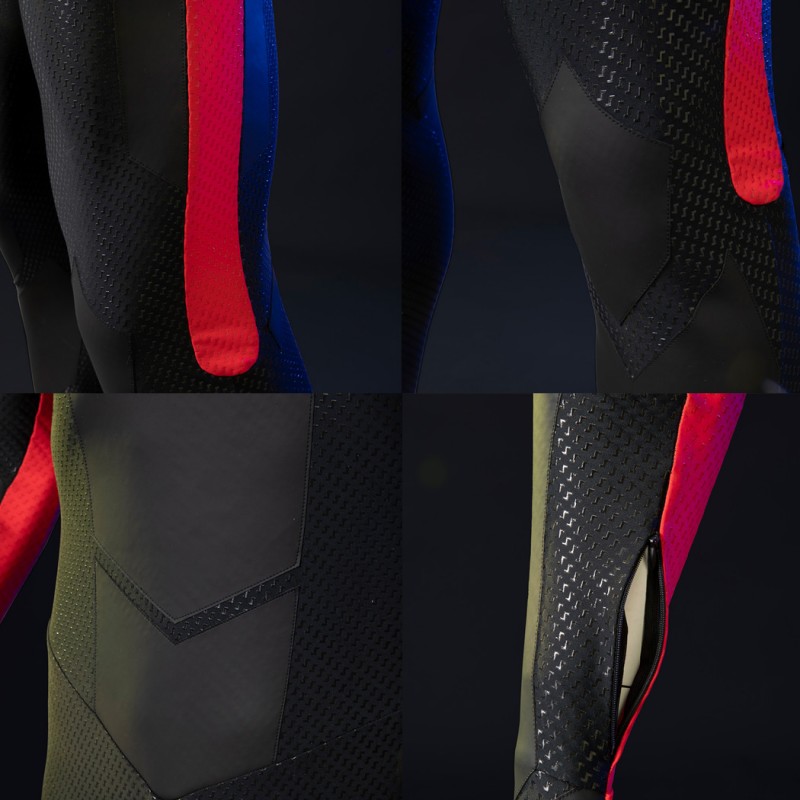 Miles Morales Spider-Man Across the Spider-Verse Cosplay Costume Adult Deluxe Suit