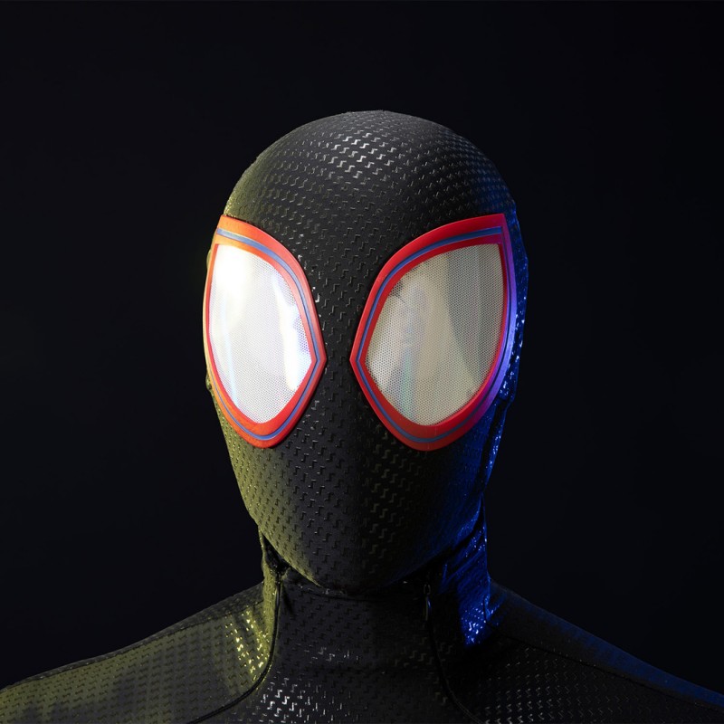 Miles Morales Spider-Man Across the Spider-Verse Cosplay Costume Adult Deluxe Suit