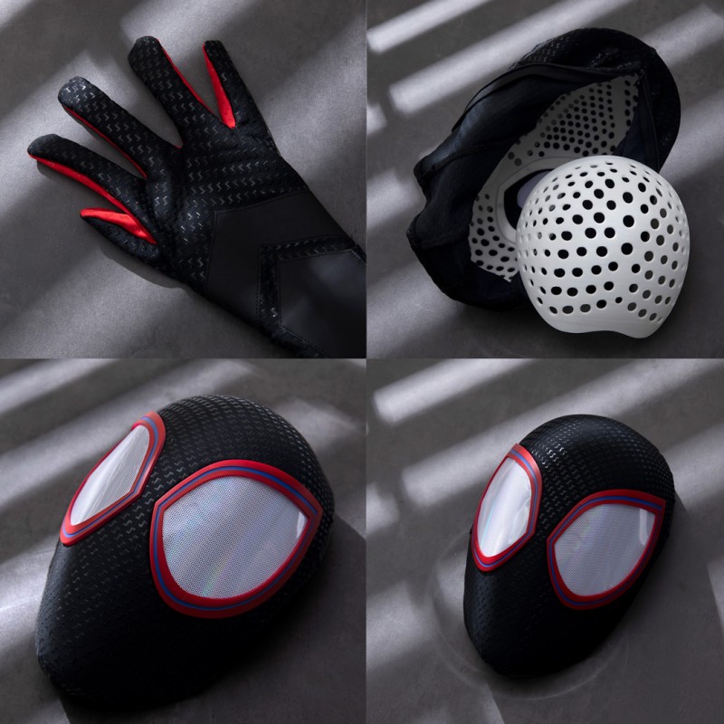 Miles Morales Spider-Man Across the Spider-Verse Cosplay Costume Adult Deluxe Suit