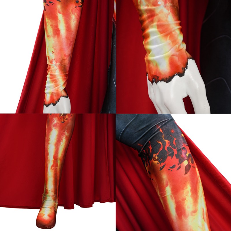 Clark Kent Cosplay Suit Absolute Man Halloween Jumpsuit