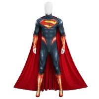 Clark Kent Cosplay Suit Absolute Man Halloween Jumpsuit