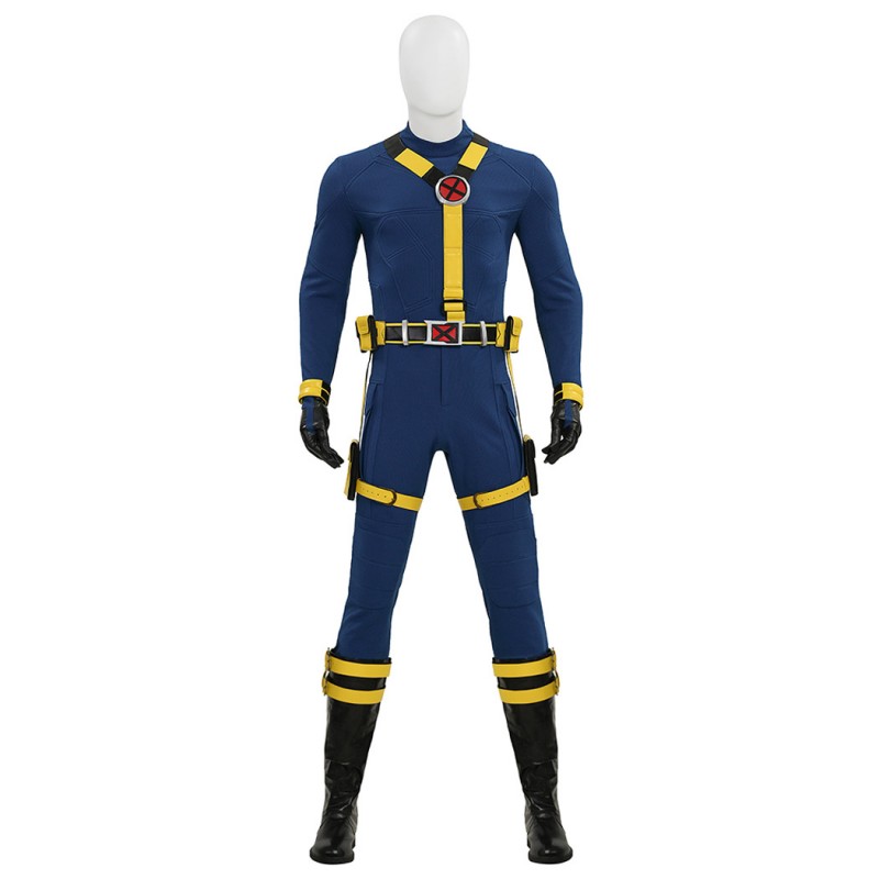 Avengers 5 Doomsday Cyclops Cosplay Costume Scott Summers Halloween Suit