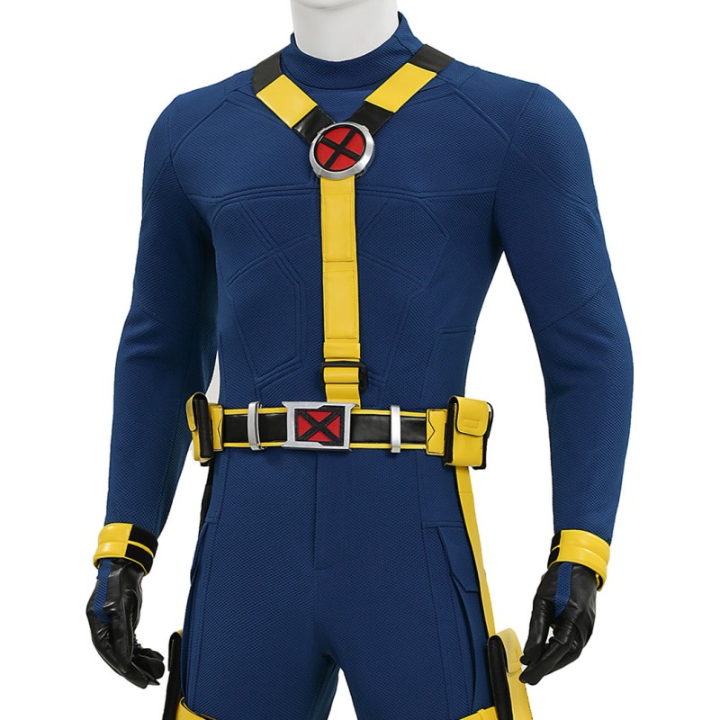 Avengers 5 Doomsday Cyclops Cosplay Costume Scott Summers Halloween Suit