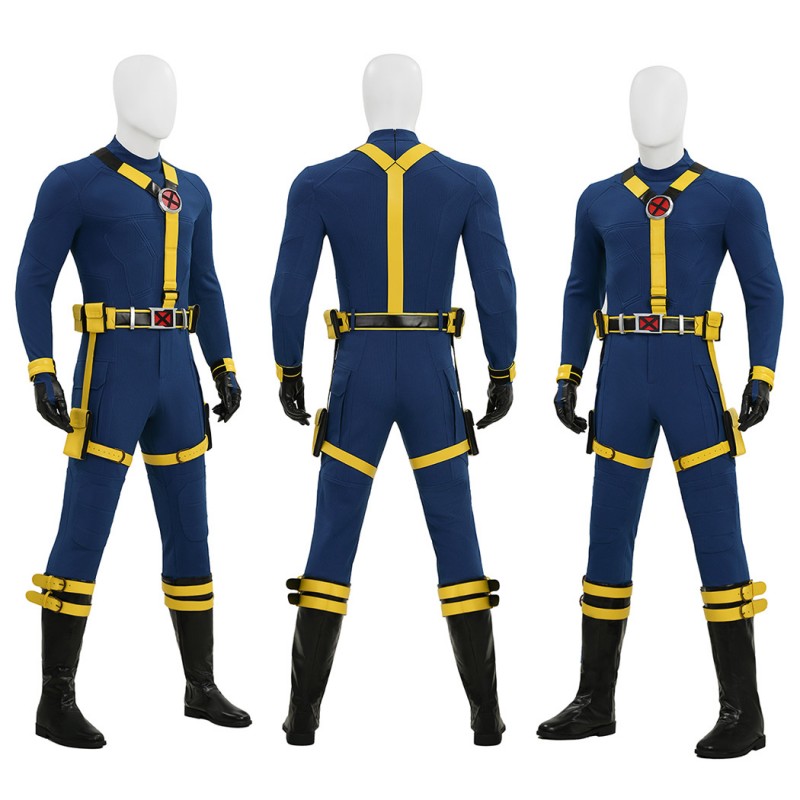 Avengers 5 Doomsday Cyclops Cosplay Costume Scott Summers Halloween Suit