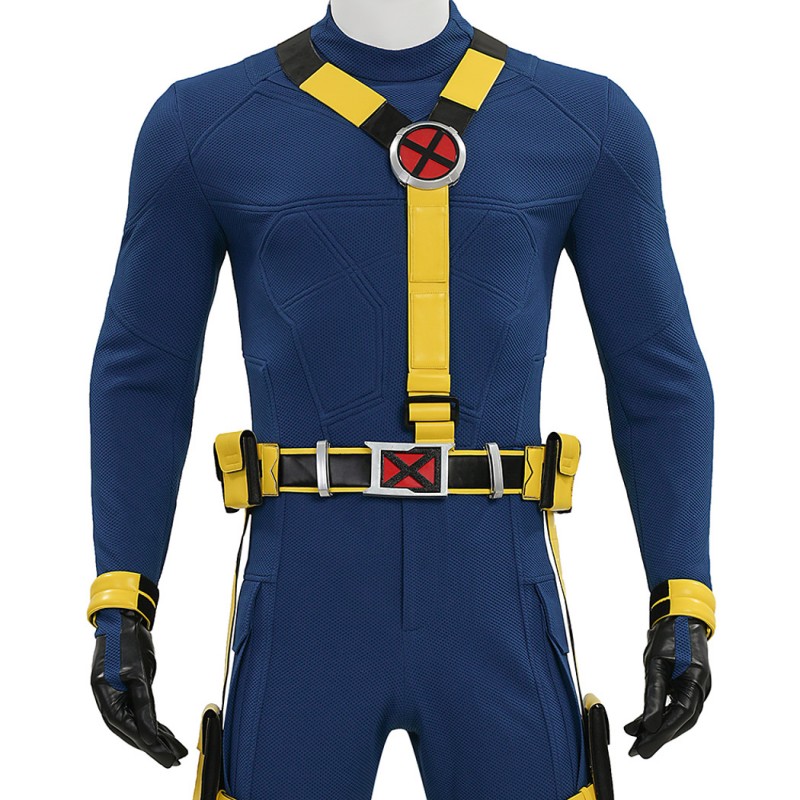 Avengers 5 Doomsday Cyclops Cosplay Costume Scott Summers Halloween Suit