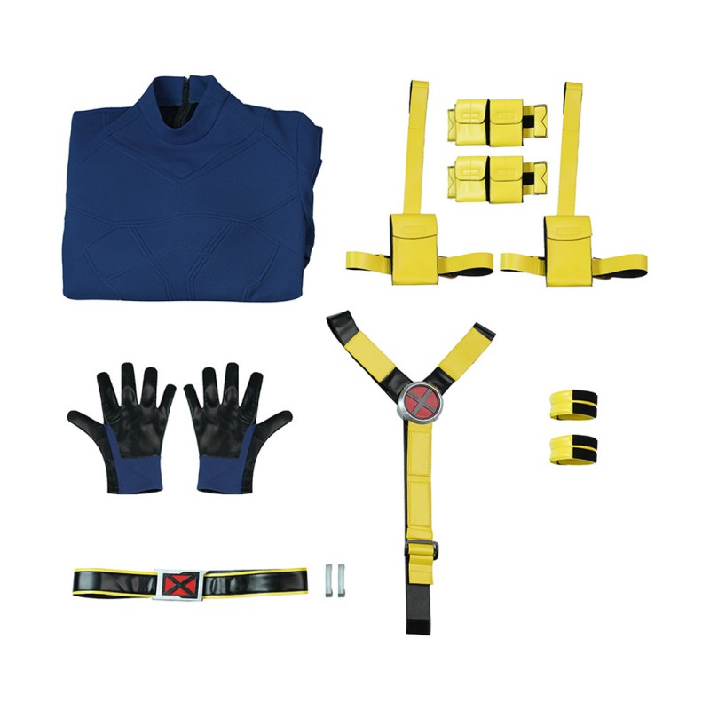 Avengers 5 Doomsday Cyclops Cosplay Costume Scott Summers Halloween Suit