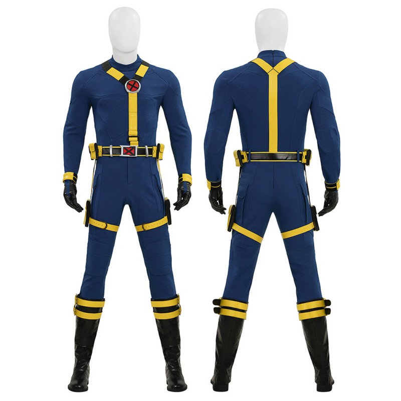 Avengers 5 Doomsday Cyclops Cosplay Costume Scott Summers Halloween Suit