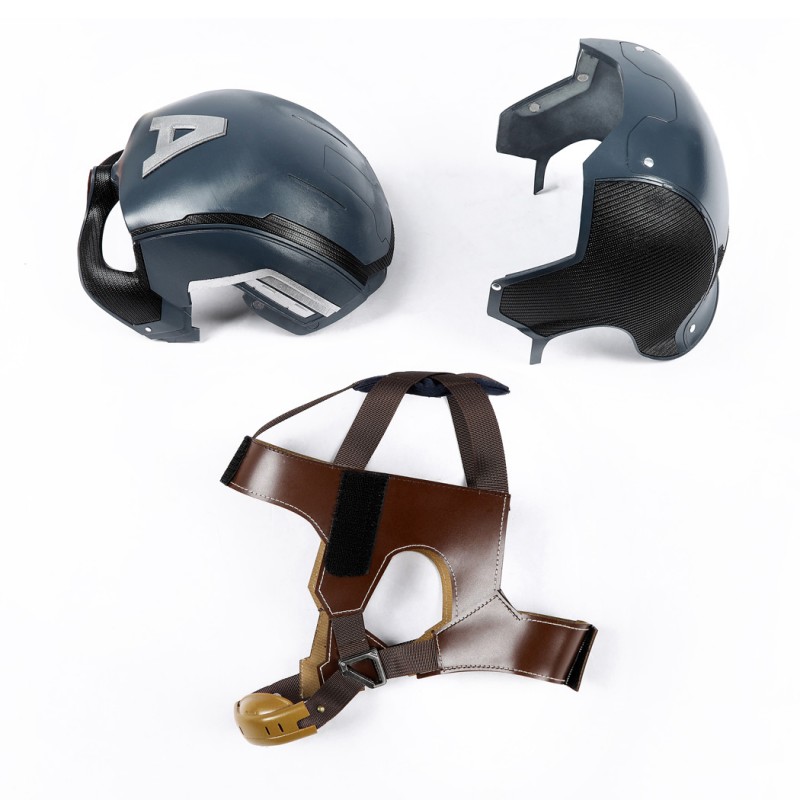 Captain America Steve Rogers Cosplay Costume Avengers Endgame Superhero Suit Deluxe Version