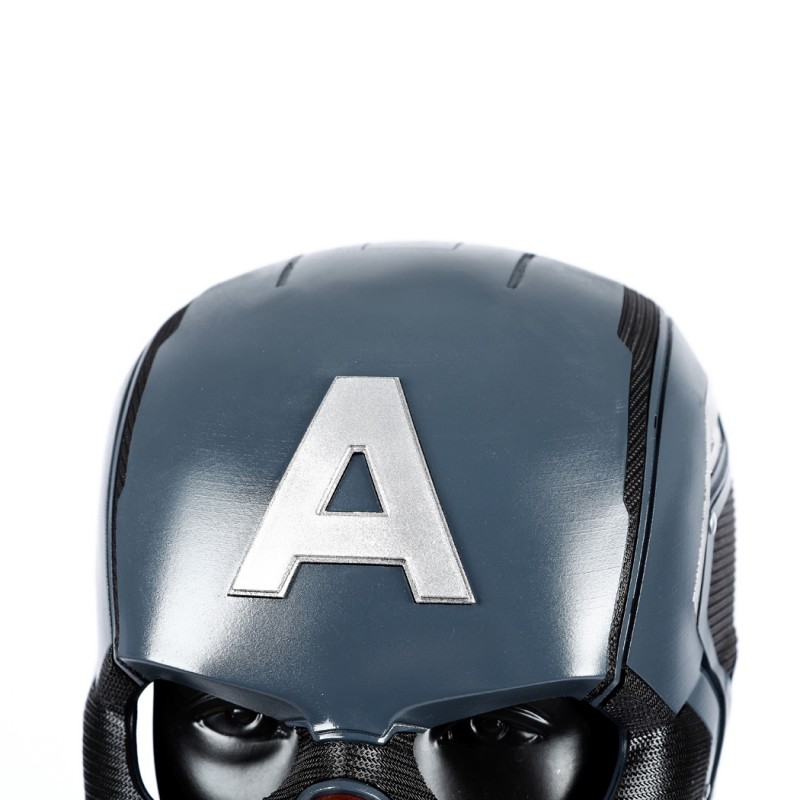 Captain America Steve Rogers Cosplay Costume Avengers Endgame Superhero Suit Deluxe Version