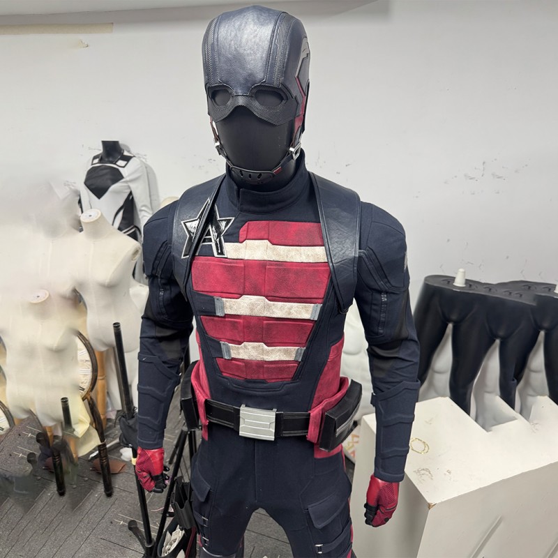 Thunderbolts U.S. Agent Cosplay Costume John Walker Superhero Suit Full Set Adult