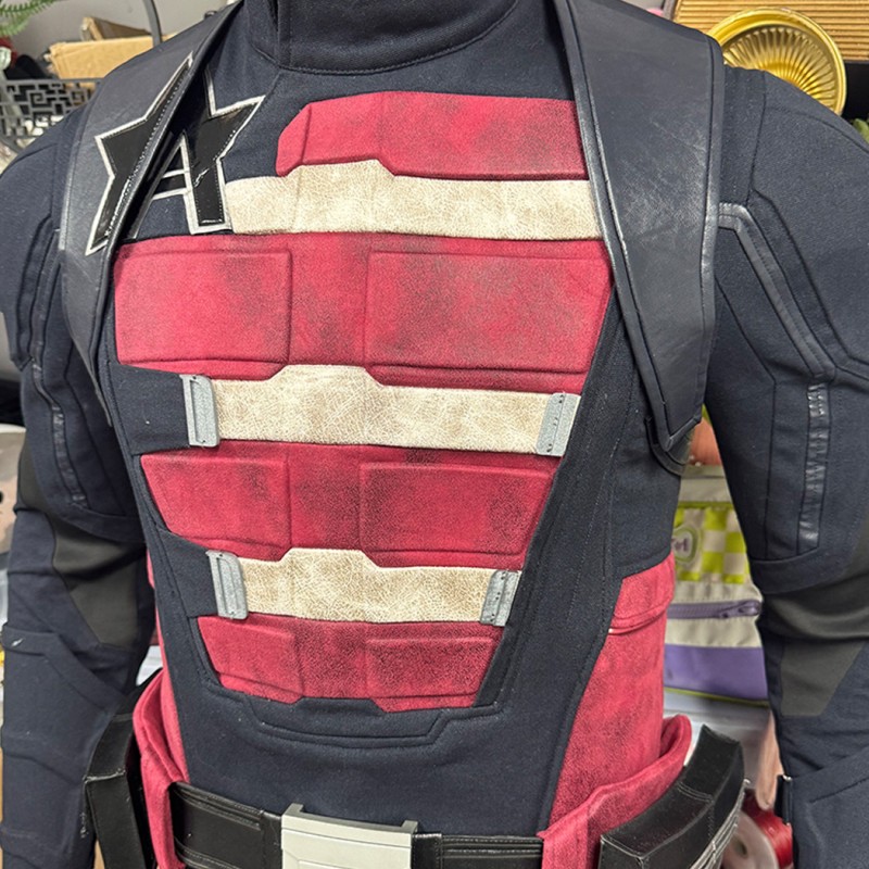 Thunderbolts U.S. Agent Cosplay Costume John Walker Superhero Suit Full Set Adult