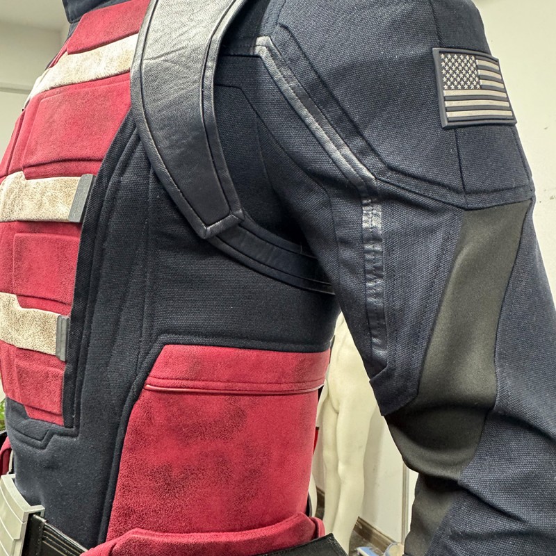 Thunderbolts U.S. Agent Cosplay Costume John Walker Superhero Suit Full Set Adult