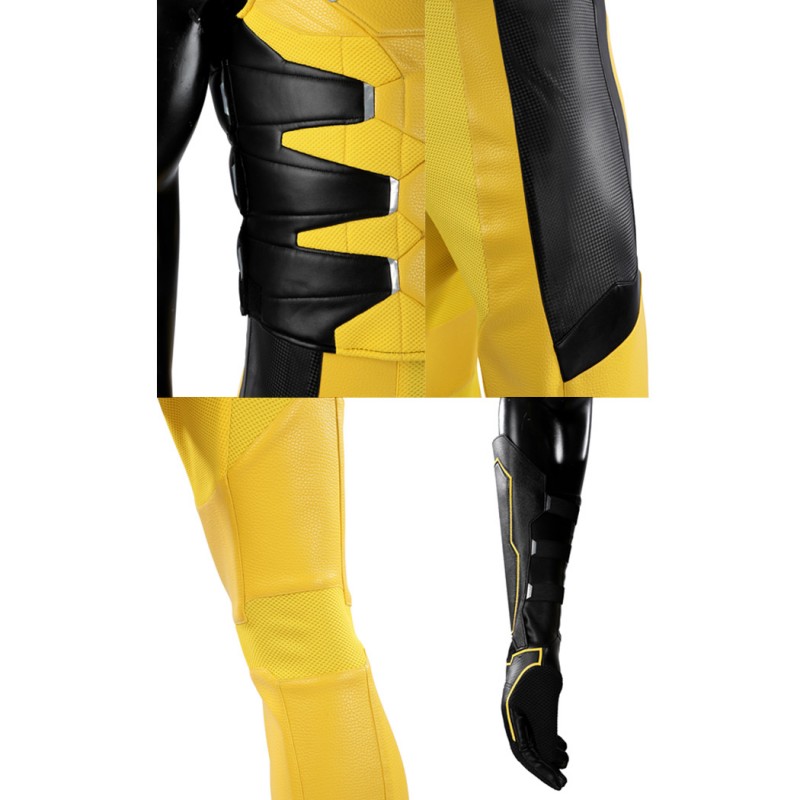 Wolverine Yellow Costume Logan X-Men Classic Cosplay Suit Full Set Adult Outfit