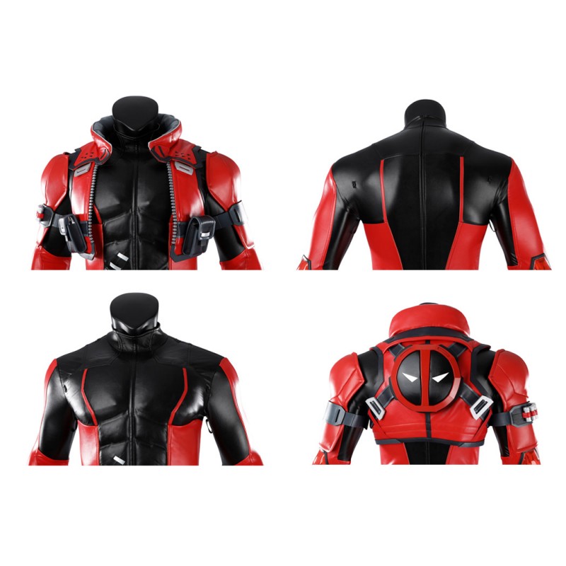 Marvel Rivals Deadpool Costume for Adults Wade Wilson Full Set Cosplay Suit